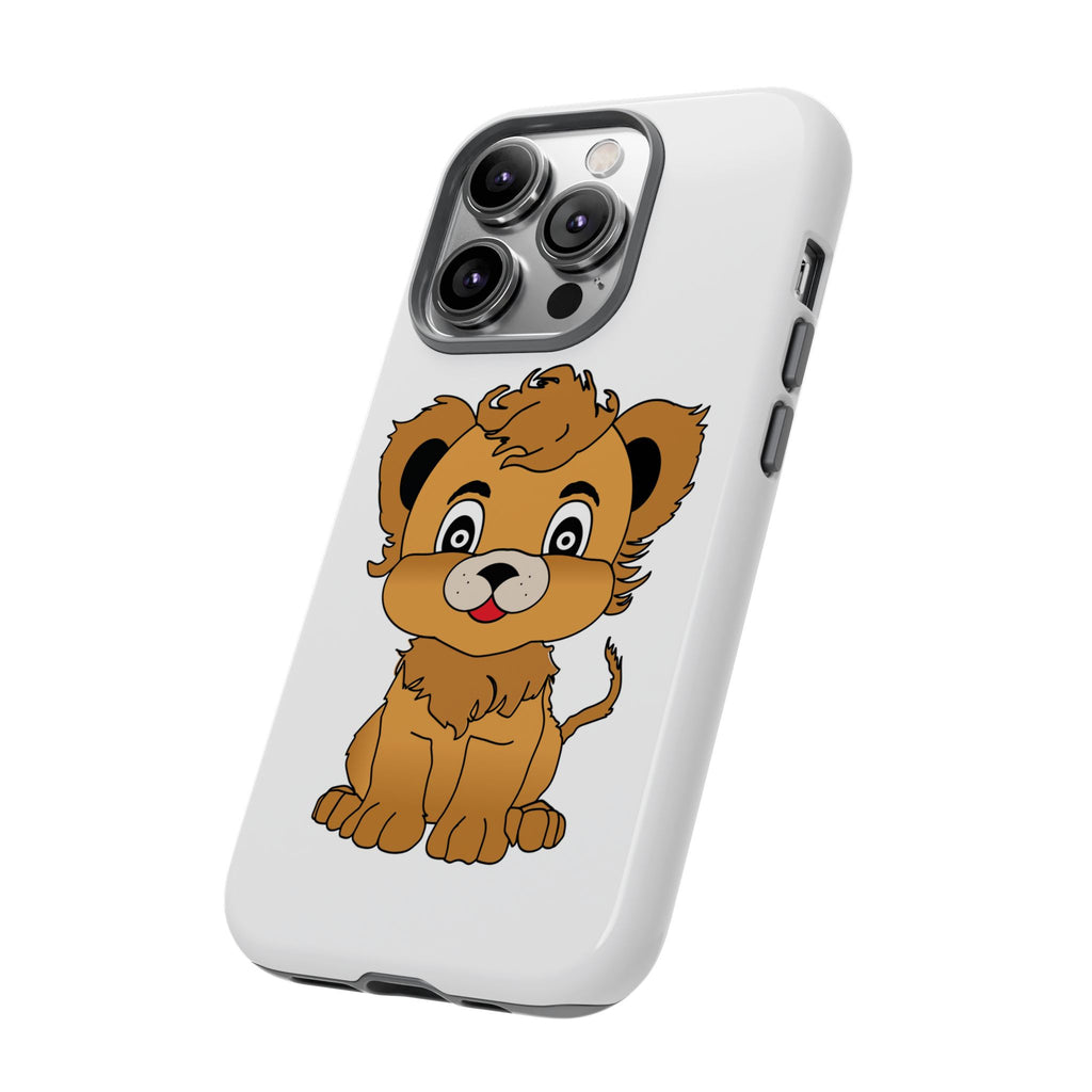 Cute Lion Tough Cases, Lion Phone Cases, Animal Print Phone Cover, Protective Case, Safari Theme Accessories