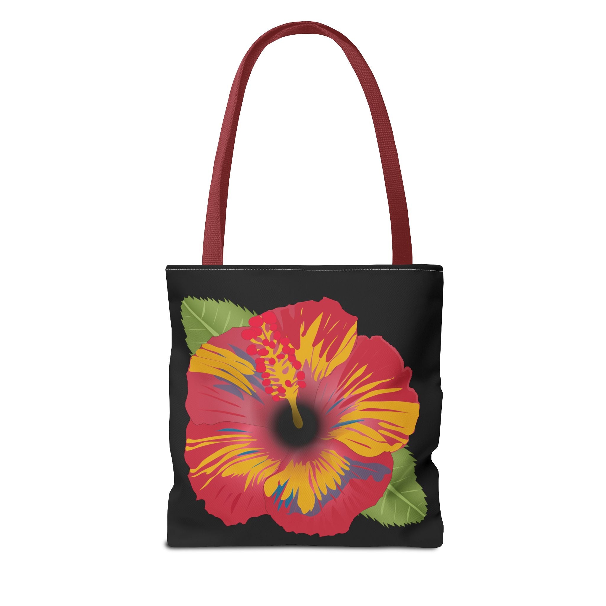 Poppy Tote Bag - Floral Canvas Shoulder Bag for Women, Flower Printed Grocery Tote, Reusable Shopping Handbag, Eco-Friendly Beach Bag, Gift