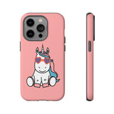 Kawaii Unicorn Tough Cases for iPhone Galaxy and Google Pixel