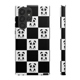 Chessboard with Cute Panda Tough Cases