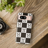 Chessboard with Cute Panda Tough Cases