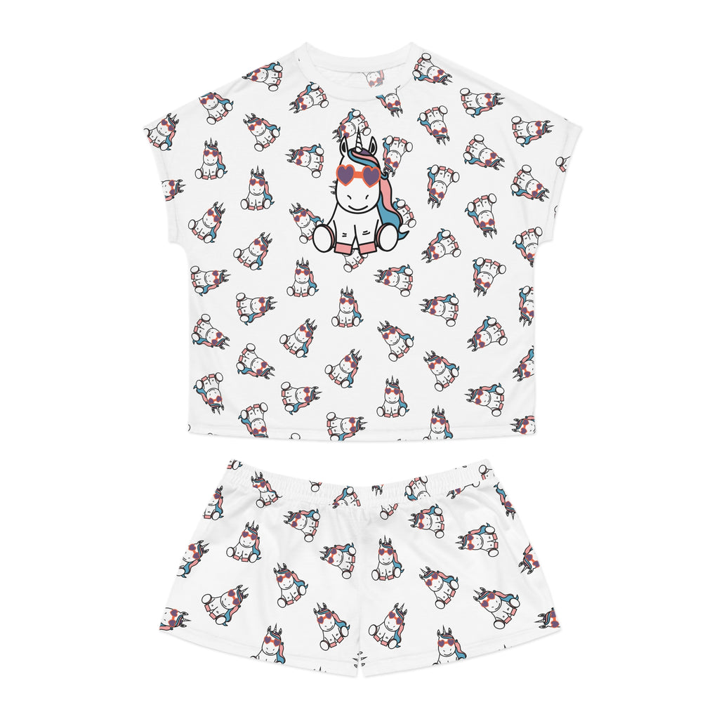 Kawaii Unicorn Pajama Set for Women - Cute Sleepwear - Lounge Wear - Unicorn Lover's Set