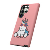 Kawaii Unicorn Tough Cases for iPhone Galaxy and Google Pixel