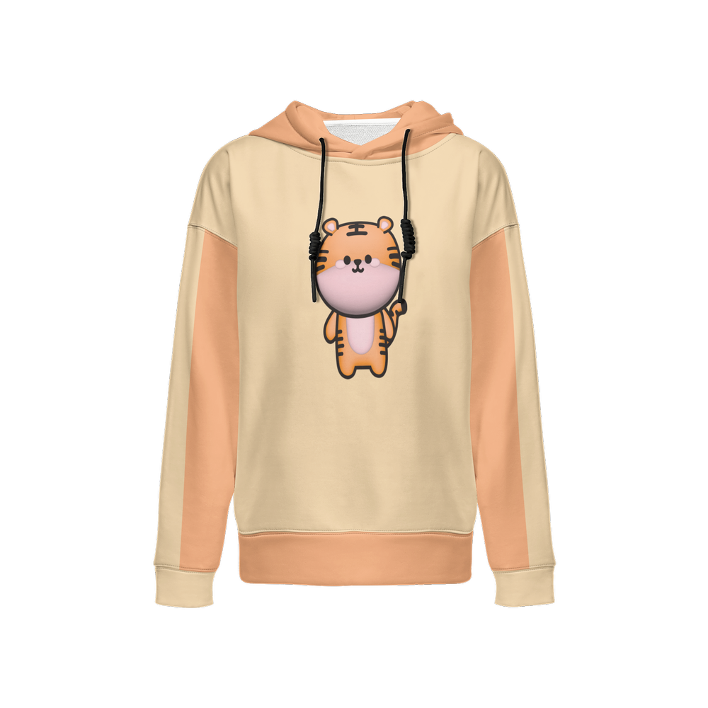 Kawaii Tigeer Women's Relaxed Fit Hoodie-Super Heavy 375g