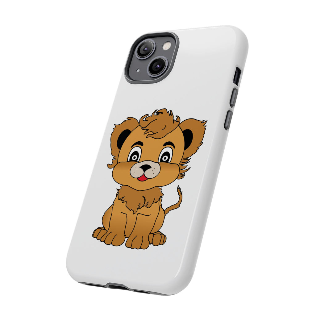Cute Lion Tough Cases, Lion Phone Cases, Animal Print Phone Cover, Protective Case, Safari Theme Accessories