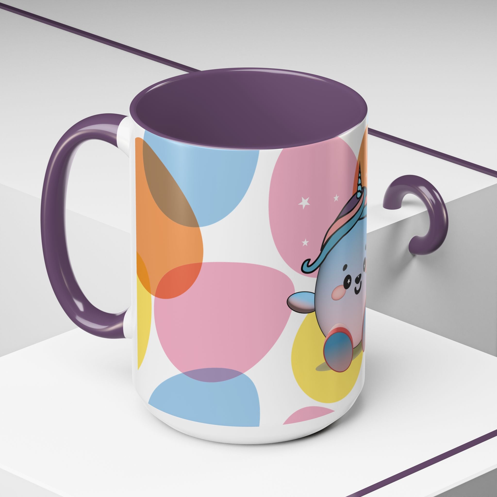 Coffee Mug - Easter Egg Unicorn Ceramic Cup for Coffee Lovers and Kitchen Decor