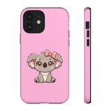 Kawaii Lady Baby Coala Tough Cases