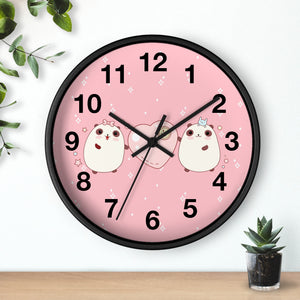 Kawaii Bears Wall Clock - Cute Animal Design, Nursery Decor, Kids Room Decor, Unique Home Gift, Adorable Clock