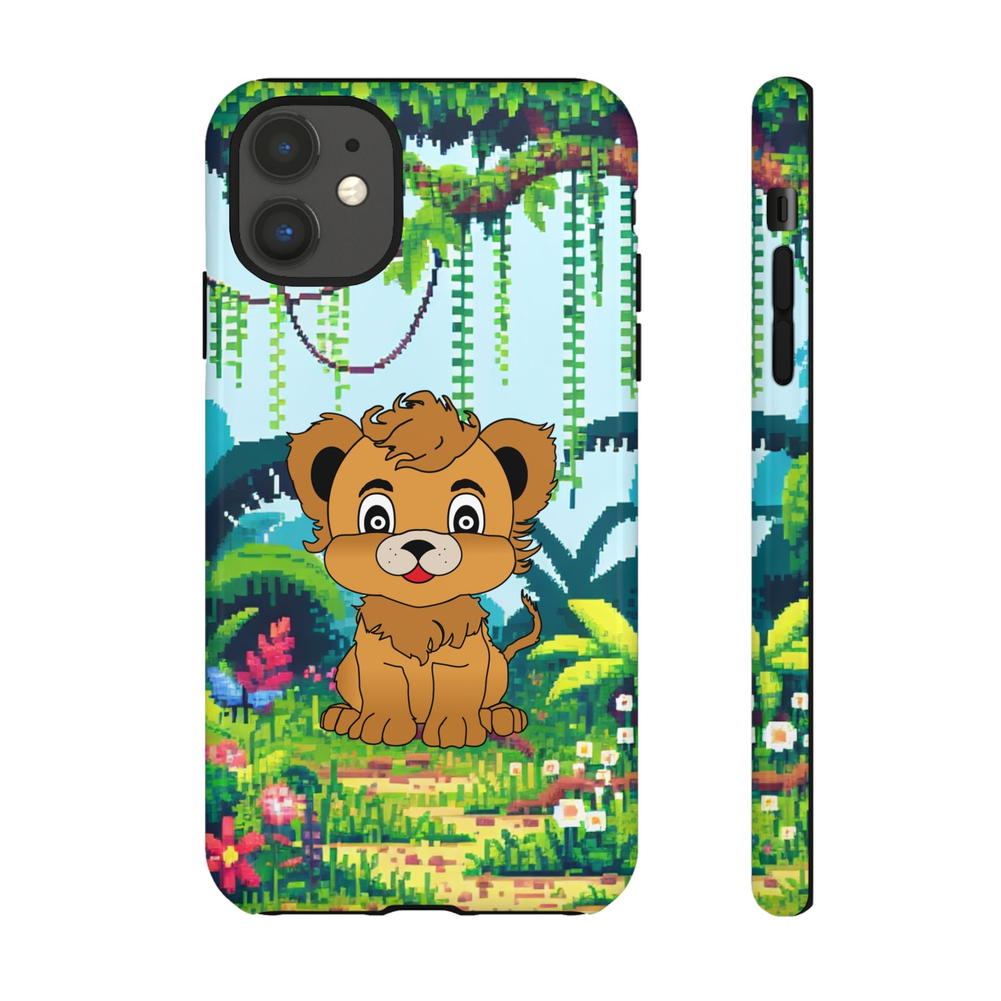 Cute Lion in the Jungle Tough Cases