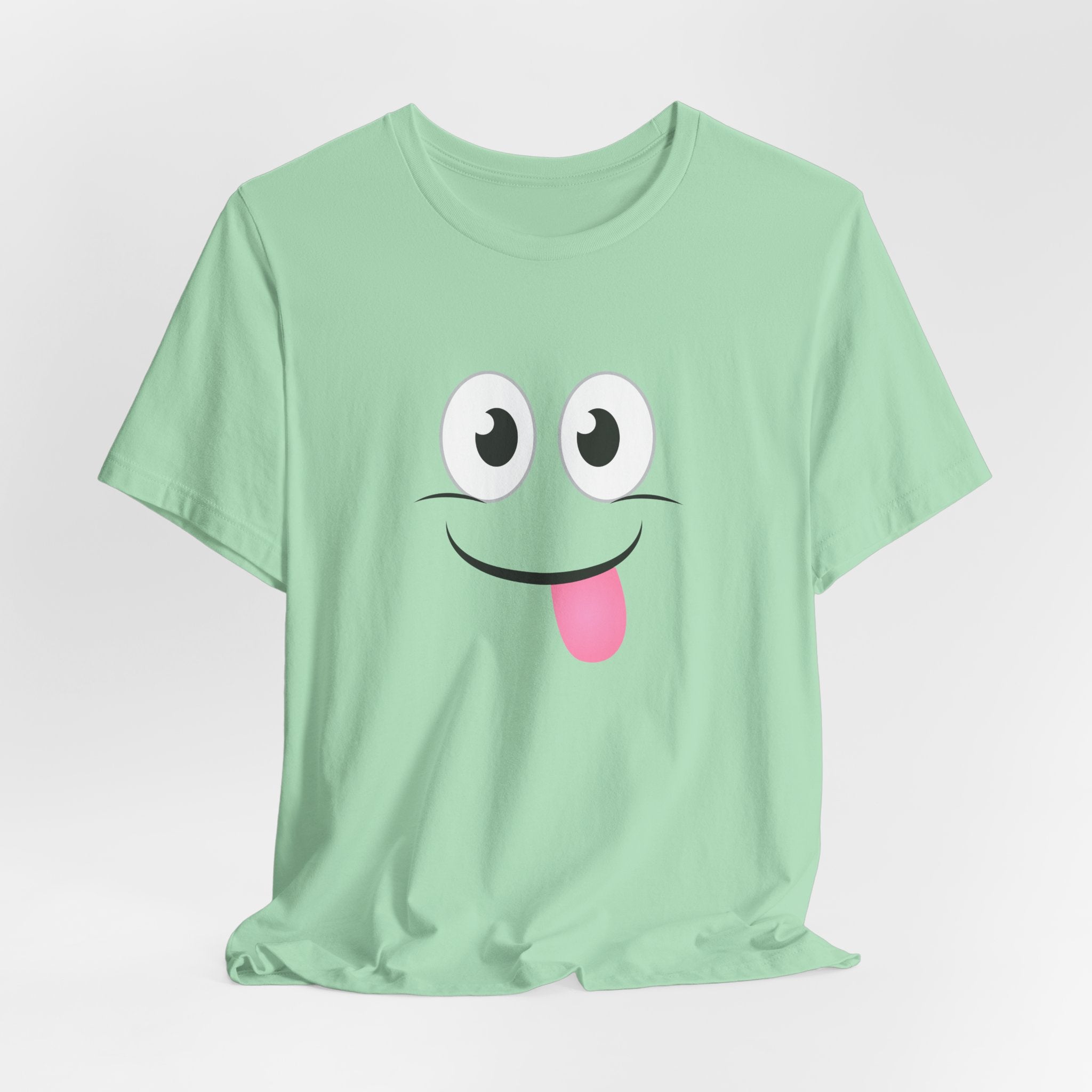Yum Smile T-Shirt, Cute Graphic Tee, Food Lover Gift, Unisex Top, Funny Saying Shirt, Short Sleeve Tee