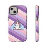 iPhone Unicorn Rainbow Tough Cases, Rainbow Unicorn Phone Covers, Unicorn Lover Gifts, iPhone Accessories, Protective Phone Cases