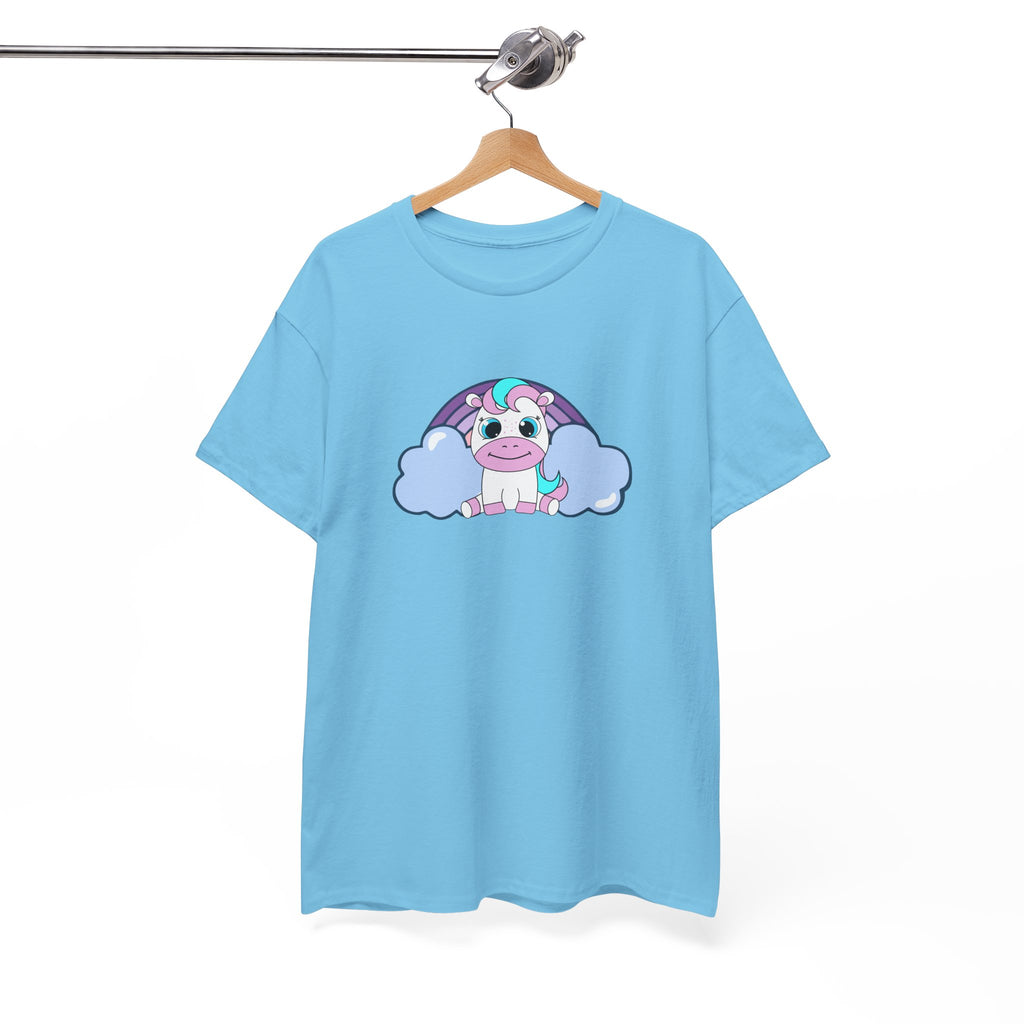 Kawaii Pony T-Shirt - Cute Horse Graphic Tee, Animal Lover Gift - Pastel Colors Shirt