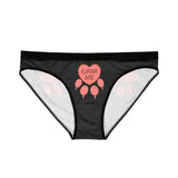 Sexy GRRR Me Panties – Cute Novelty Lingerie with Paw Print Design, Funny Kawaii Underwear Gift for Her