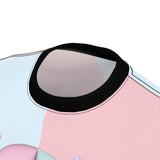 Pastel Skeleton Unisex Tee - Star Sleeves Halloween Costume Shirt