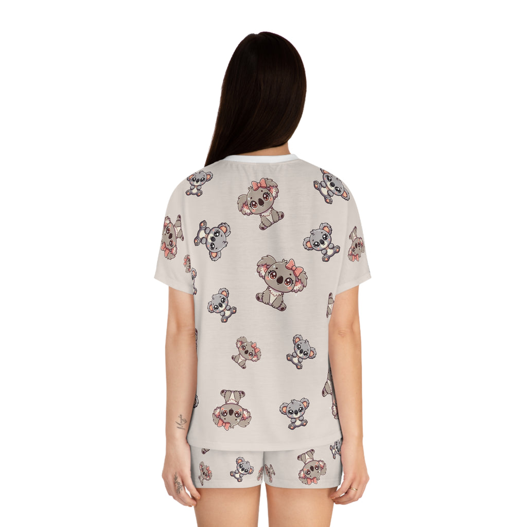 Cute Coalas Women's Short Pajama Set