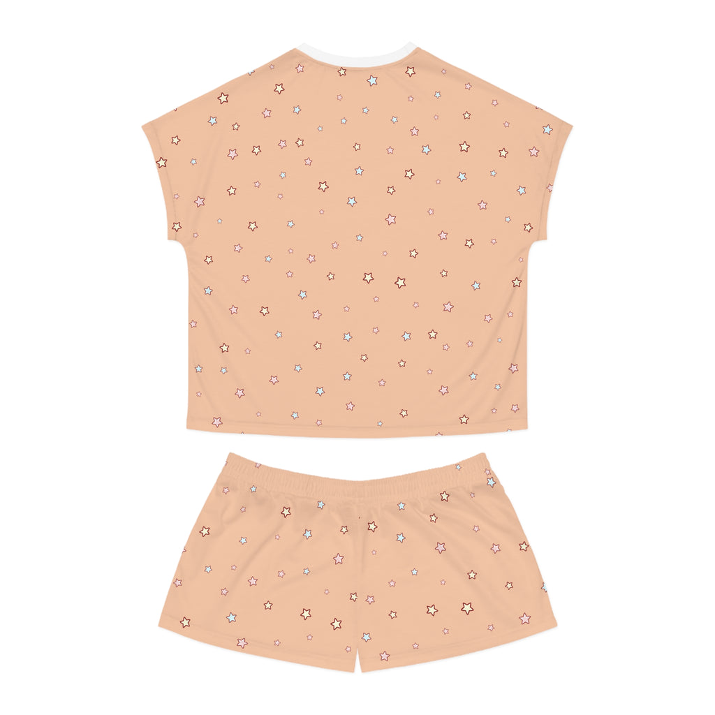 Cute Bear in the Snow Women's Pajama Set - Cute Winter Sleepwear - Cozy Loungewear