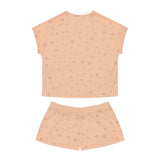 Cute Bear in the Snow Women's Pajama Set - Cute Winter Sleepwear - Cozy Loungewear