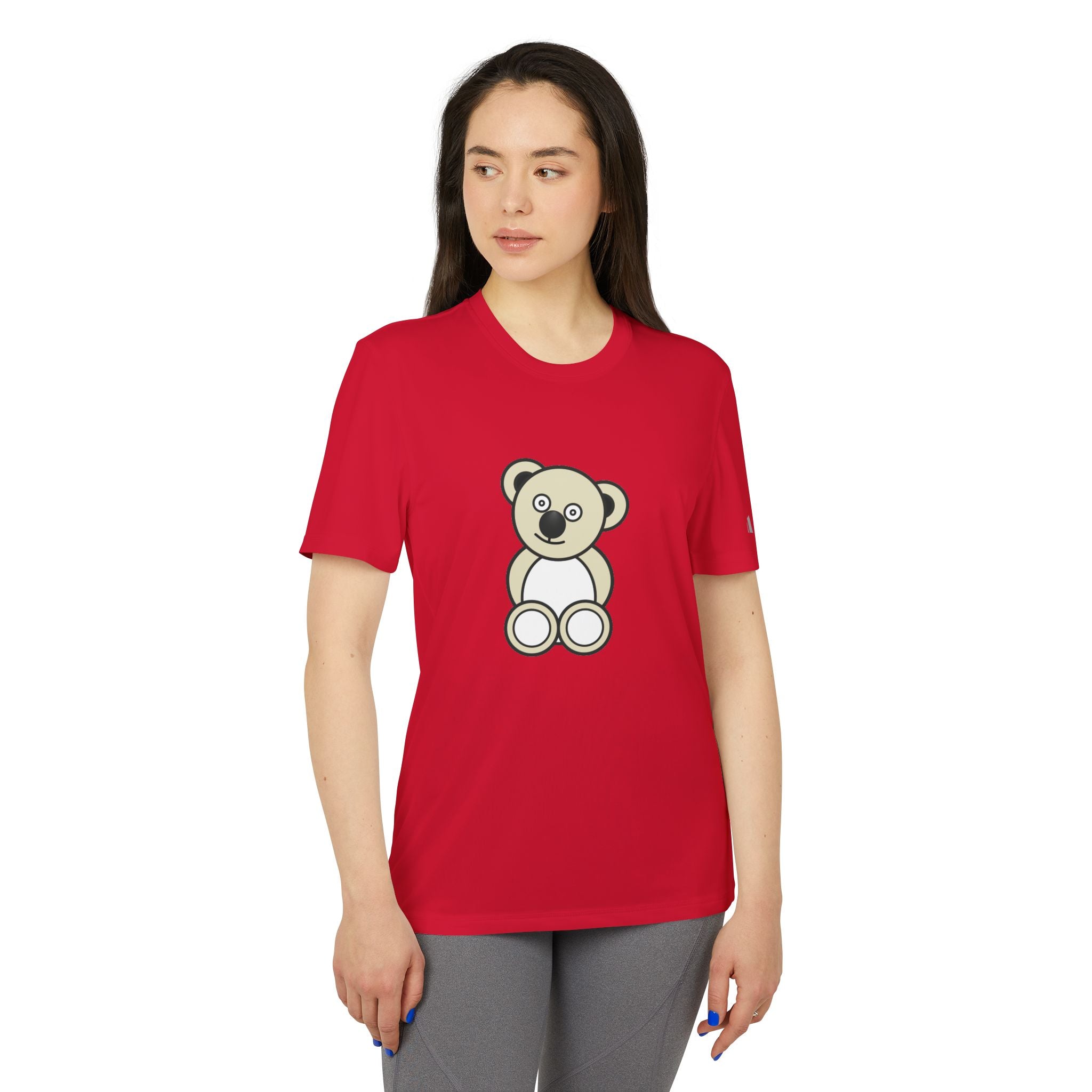 Adidas® Unisex Sport T-shirt Cute Bear