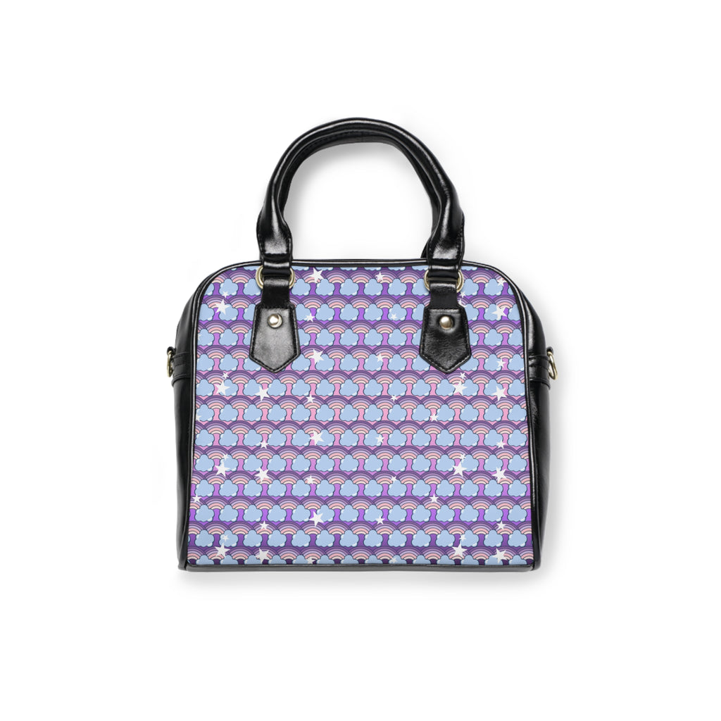 Pastel Rainbow Fantasy Shoulder Bag - Colorful Crossbody Handbag - Women's Fashion Tote