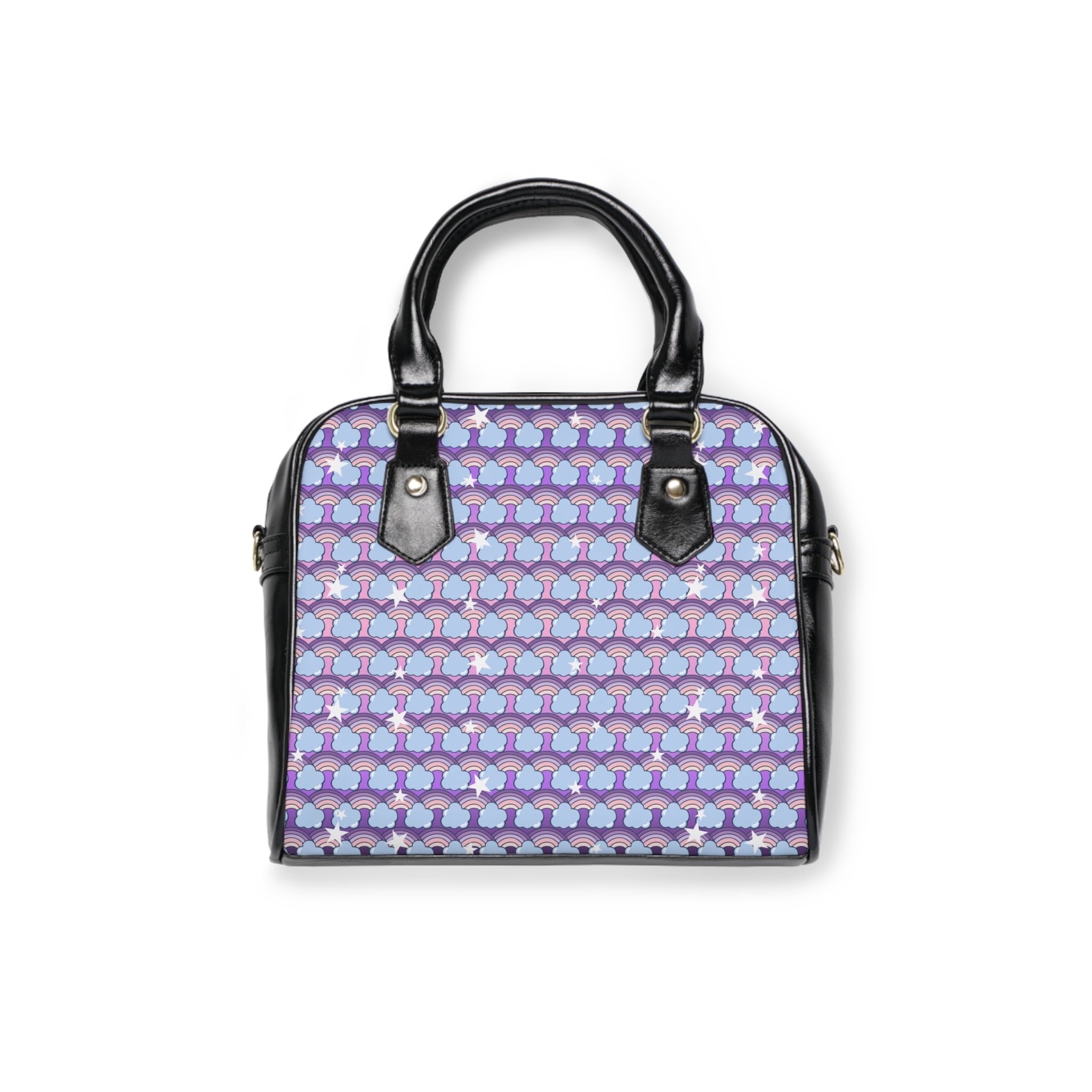 Pastel Rainbow Fantasy Shoulder Bag - Colorful Crossbody Handbag - Women's Fashion Tote