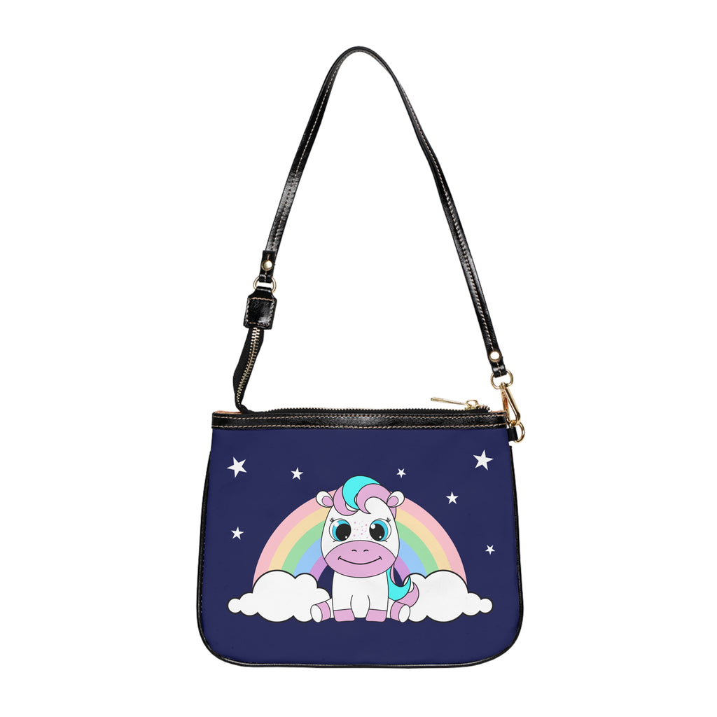 Kawaii Pony Rainbow Shoulder Bag - Cute Mini Crossbody Purse - Pastel Pony Handbag