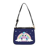 Kawaii Pony Rainbow Shoulder Bag - Cute Mini Crossbody Purse - Pastel Pony Handbag