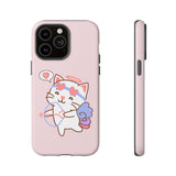 Phone Cases Cute Cupido Cat Valentine's Day Gift