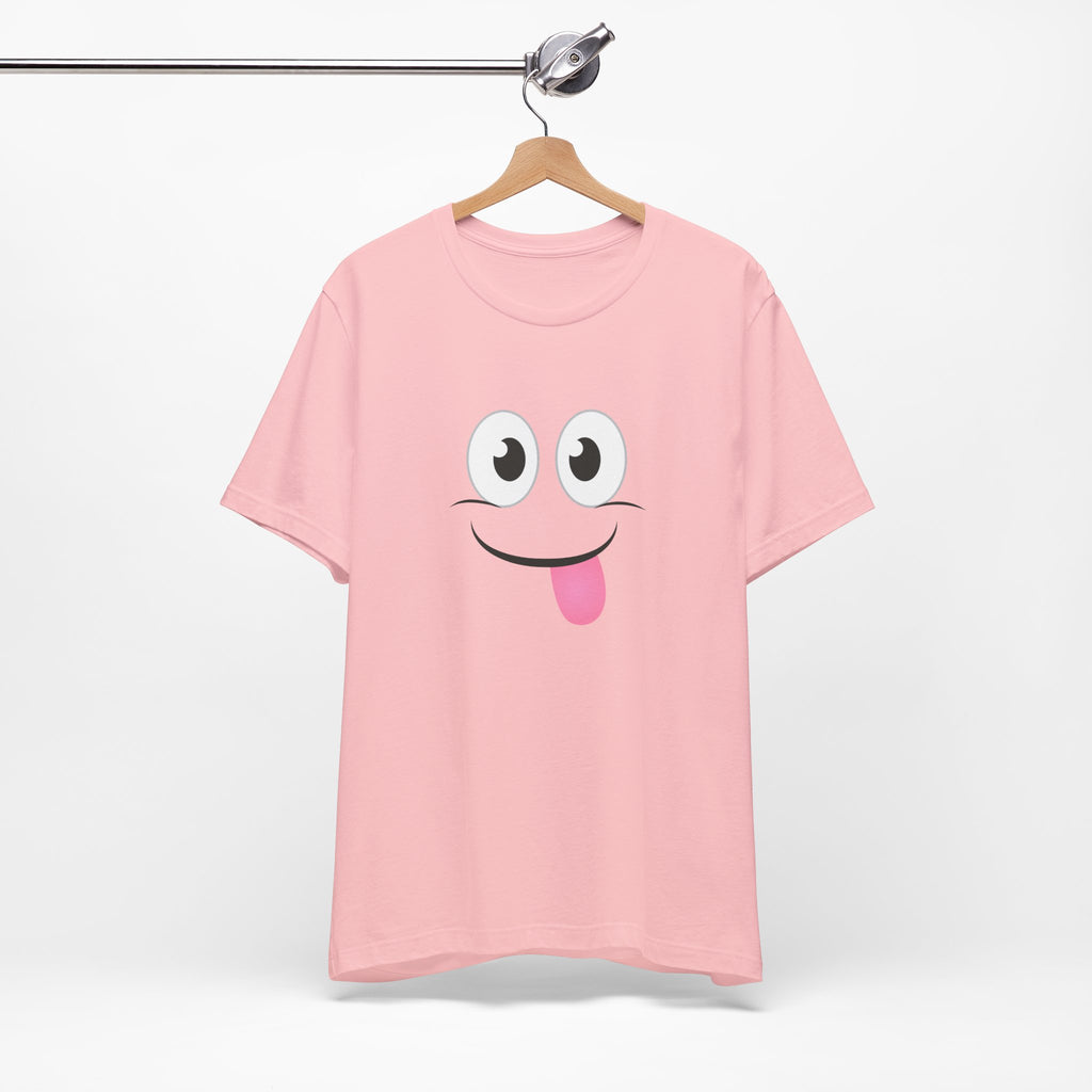 Yum Smile T-Shirt, Cute Graphic Tee, Food Lover Gift, Unisex Top, Funny Saying Shirt, Short Sleeve Tee
