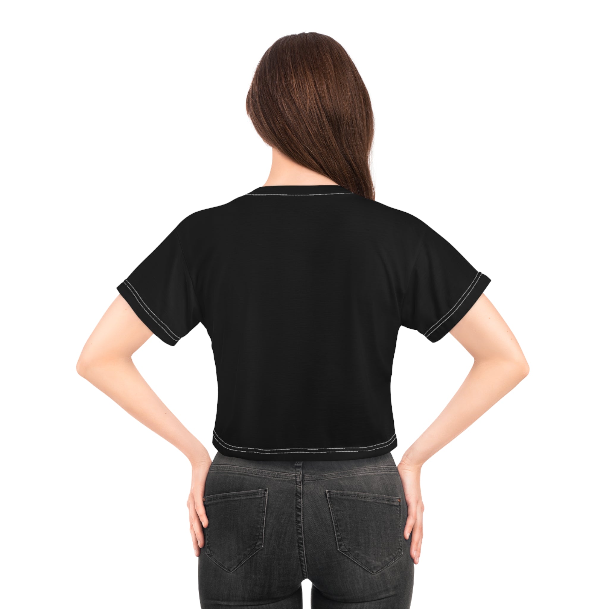 Gothic Spider Crop Tee, Halloween Shirt, White Spider Tee, Halloween Crop Top, Gothic Clothing