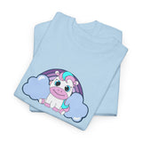 Kawaii Pony T-Shirt - Cute Horse Graphic Tee, Animal Lover Gift - Pastel Colors Shirt