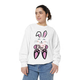 Kawaii Rabbit Face Unisex Sweatshirt, Self Love Club, Cute Jumper, Pastel Bunny Shirt, Cozy Pullover, Gift for Rabbit Lovers