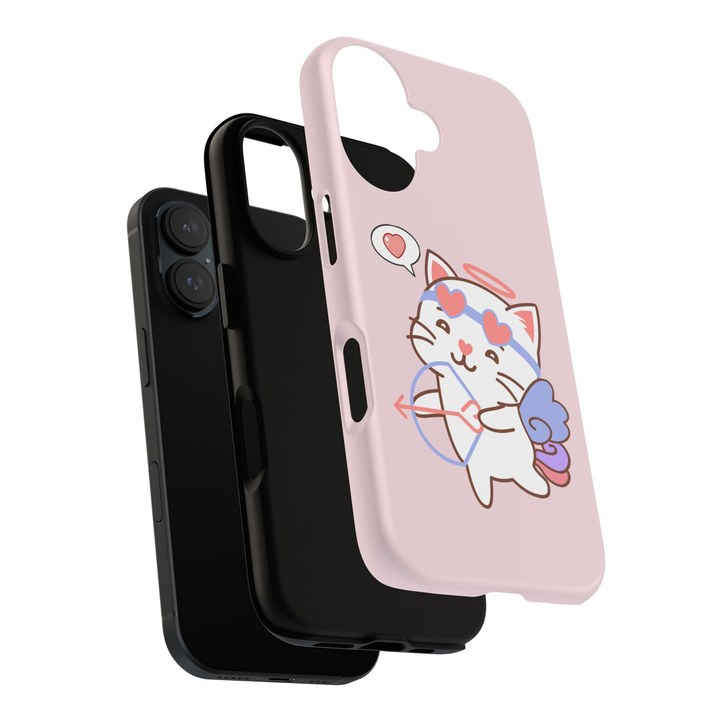 Phone Cases Cute Cupido Cat Valentine's Day Gift