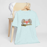 Robins in love Unisex Jersey Short Sleeve Tee