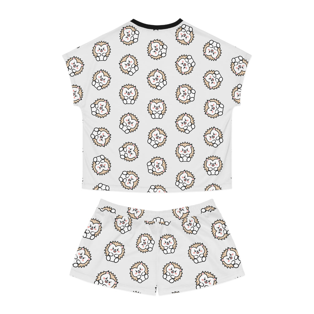 Happy Kawaii Hedgehog Pajama Set - Cute PJ Shorts - Adorable Sleepwear
