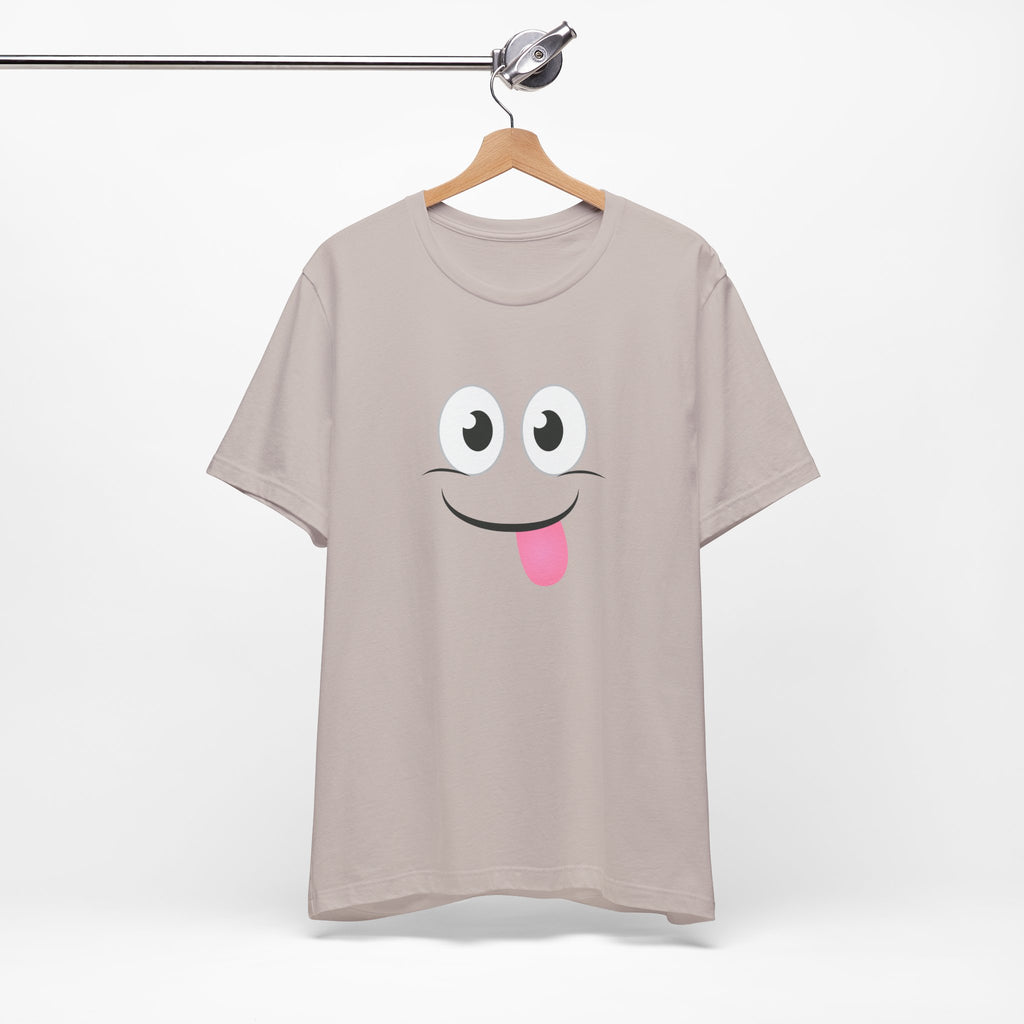 Yum Smile T-Shirt, Cute Graphic Tee, Food Lover Gift, Unisex Top, Funny Saying Shirt, Short Sleeve Tee
