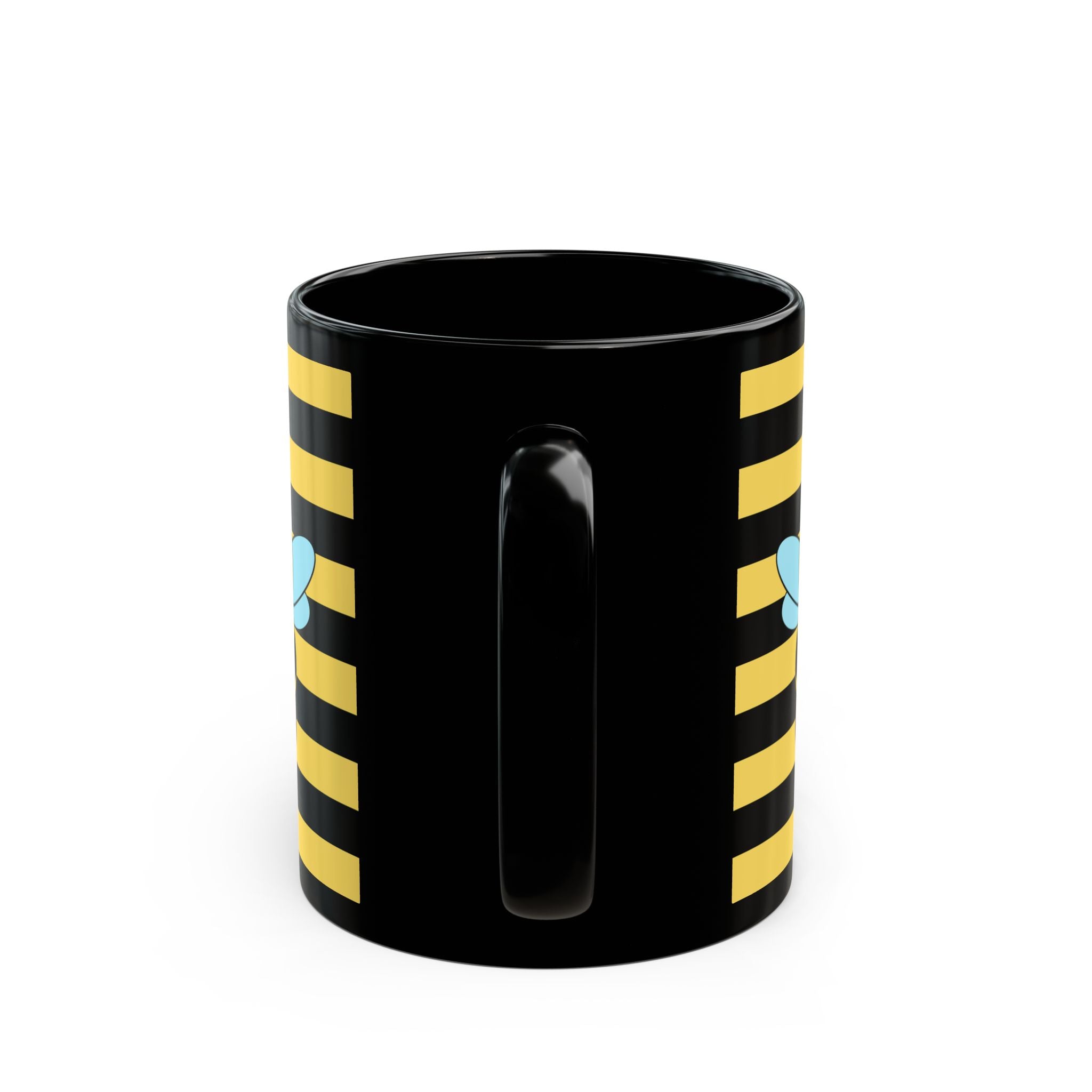 Bee Cool Mug, Bee Mug, Black Coffee Mug, Cute Bee Gift, Bee Lover Mug, Beekeeper Mug, Funny Bee Cup, 11oz, 15oz