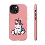 Kawaii Unicorn Tough Cases for iPhone Galaxy and Google Pixel