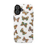 Butterflies Tough Cases, Phone Case, Protective Cover, Butterfly Pattern, Gift for Her, Unique Phone Accessory