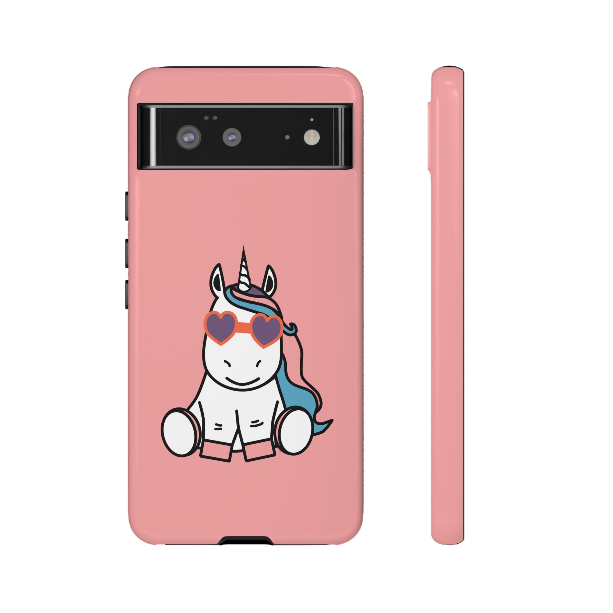 Kawaii Unicorn Tough Cases for iPhone Galaxy and Google Pixel