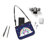 Kawaii Pony Rainbow Shoulder Bag - Cute Mini Crossbody Purse - Pastel Pony Handbag