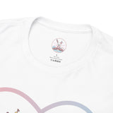 Kawaii Christian T-Shirt - Angel Cloud Rainbow Tee- Religious Graphic Top