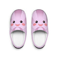 Kawaii Shell Slippers - Cute Plush House Shoes - Women's Bedroom Footwear - Indoor Slip-Ons