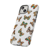 Butterflies Tough Cases, Phone Case, Protective Cover, Butterfly Pattern, Gift for Her, Unique Phone Accessory