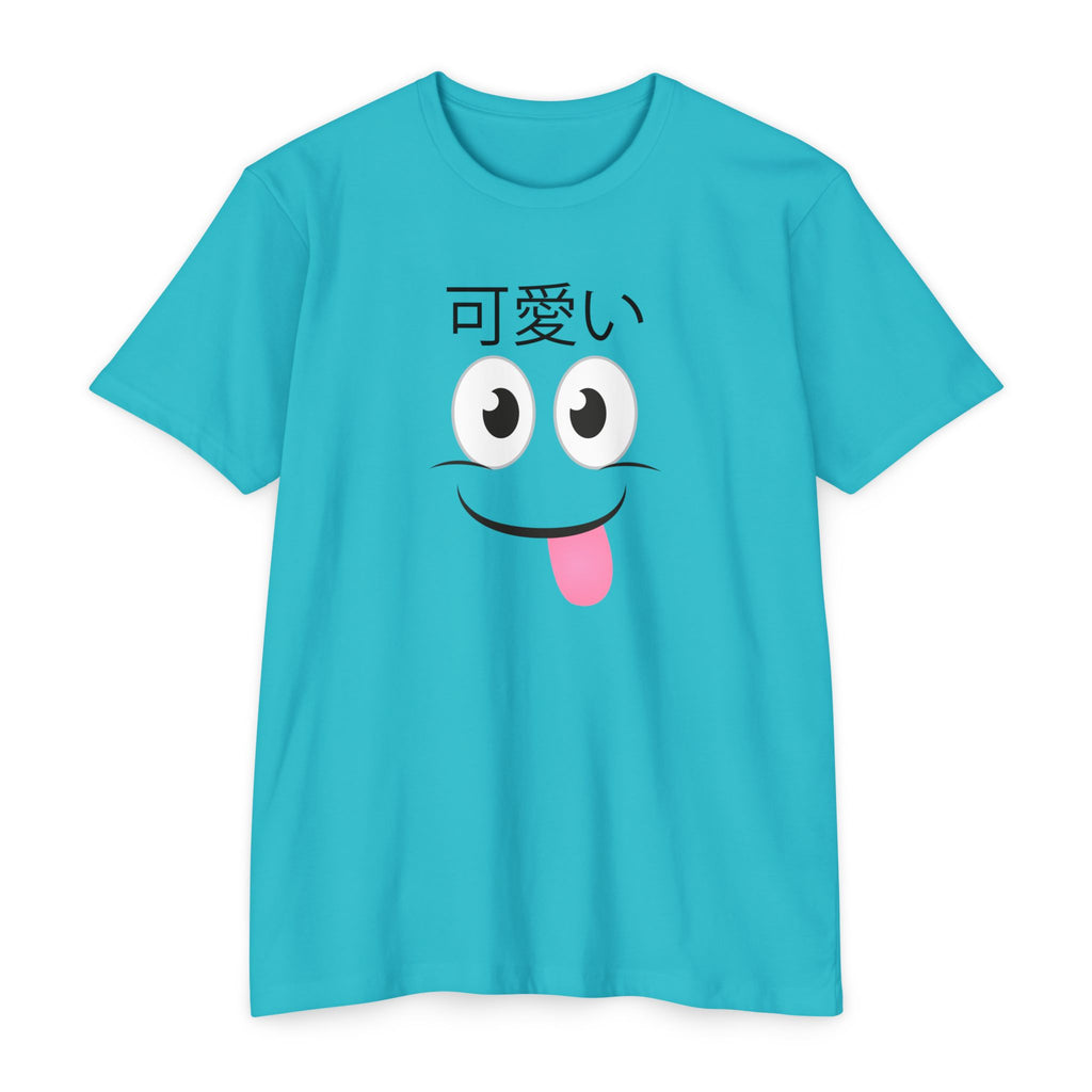 Kawaii Yum Smile T-Shirt, Cute Funny Tee, Happy Unisex Shirt, Adorable Top, Soft Cotton Blend Apparel
