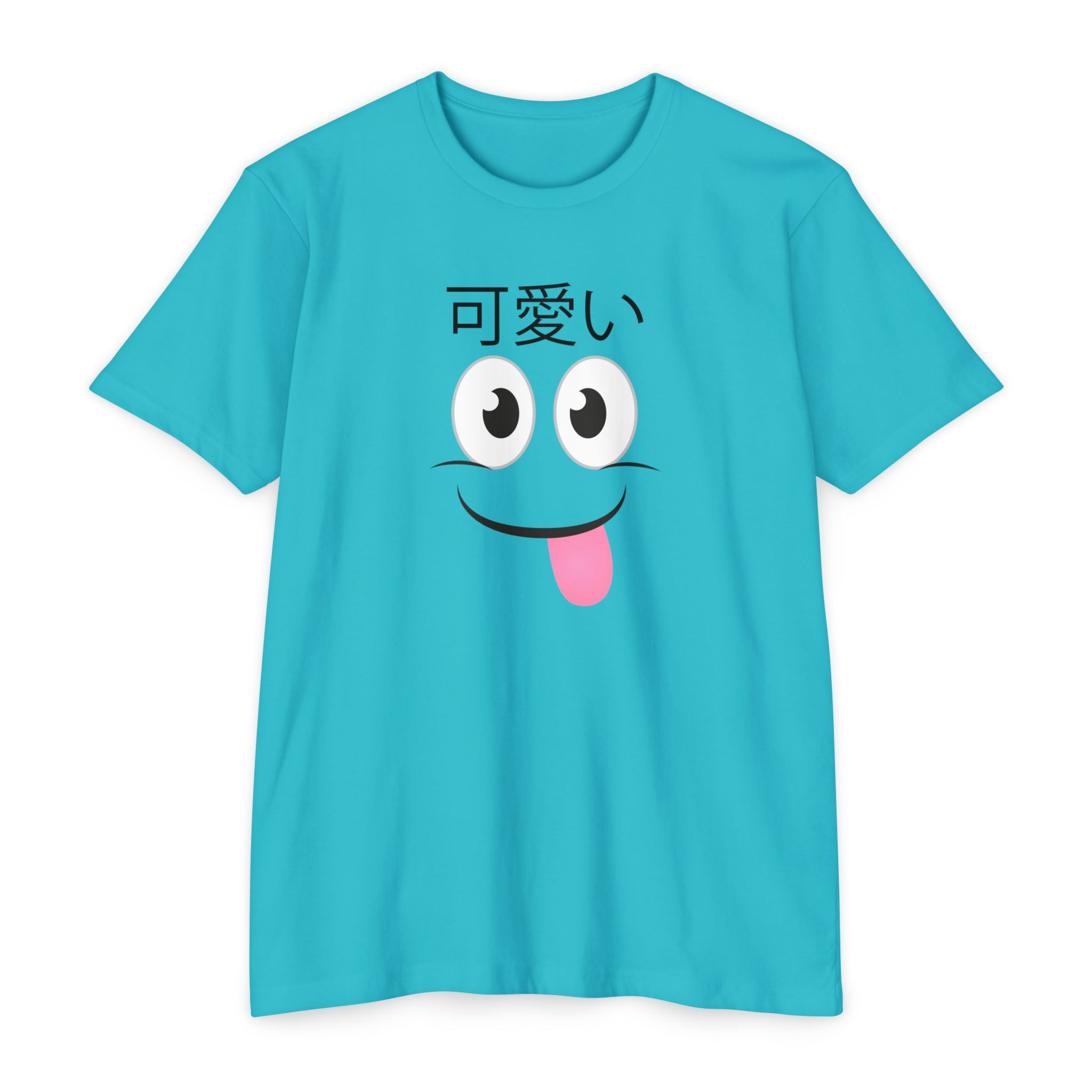 Kawaii Yum Smile T-Shirt, Cute Funny Tee, Happy Unisex Shirt, Adorable Top, Soft Cotton Blend Apparel