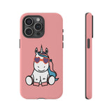 Kawaii Unicorn Tough Cases for iPhone Galaxy and Google Pixel