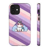 iPhone Unicorn Rainbow Tough Cases, Rainbow Unicorn Phone Covers, Unicorn Lover Gifts, iPhone Accessories, Protective Phone Cases