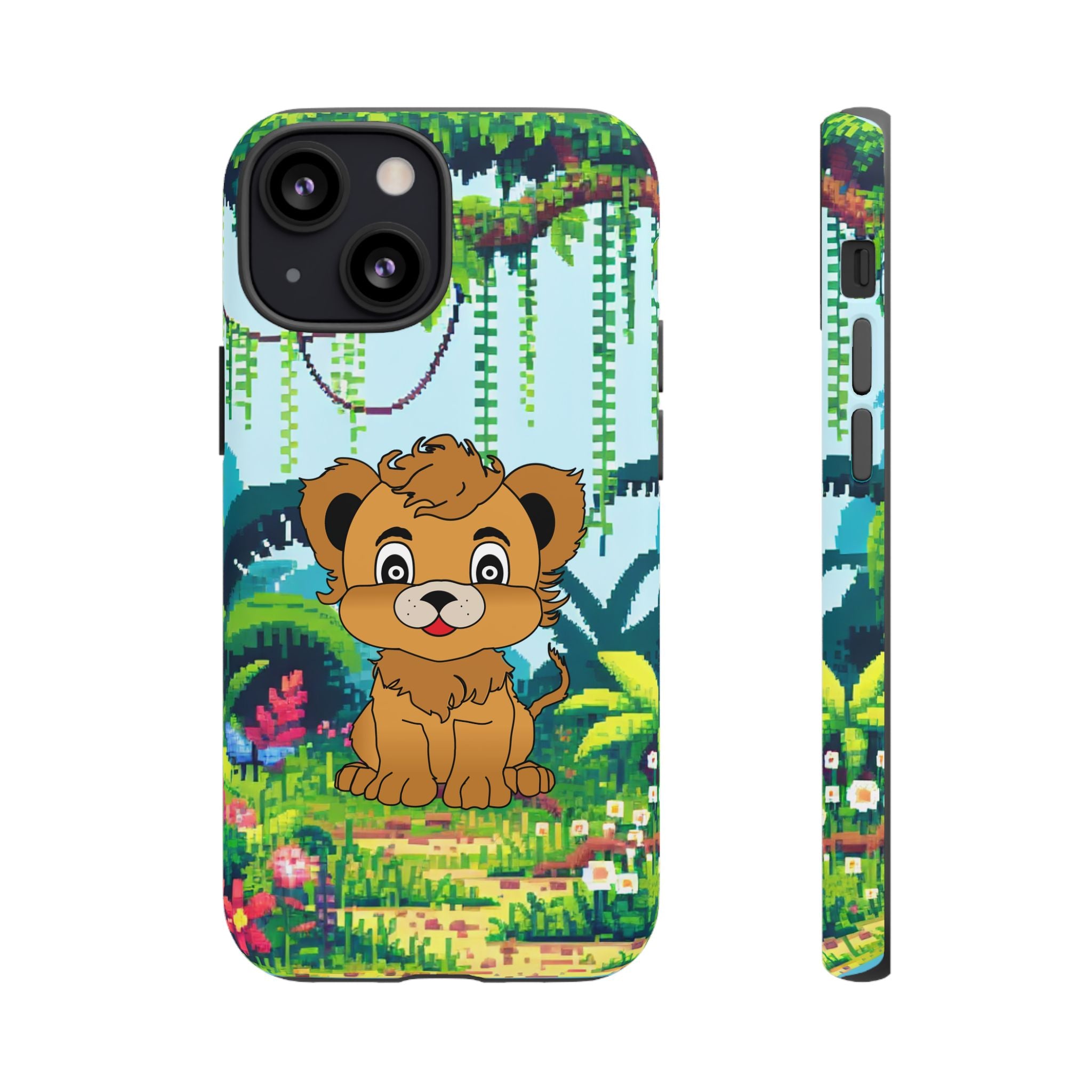 Cute Lion in the Jungle Tough Cases