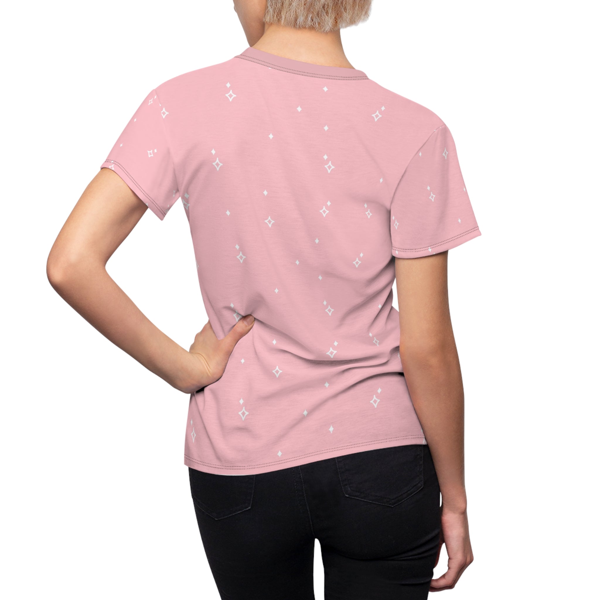 Cute Lion with Butterflies and Rainbow Pink Tee, Women's Graphic Tshirt, Animal Lover Gift, Colorful Nature Shirt, Wildlife Clothing, Summer