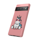 Kawaii Unicorn Tough Cases for iPhone Galaxy and Google Pixel